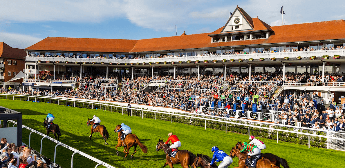 Horse racing event at Chester Racetrack Horse racing event at Chester Racetrack